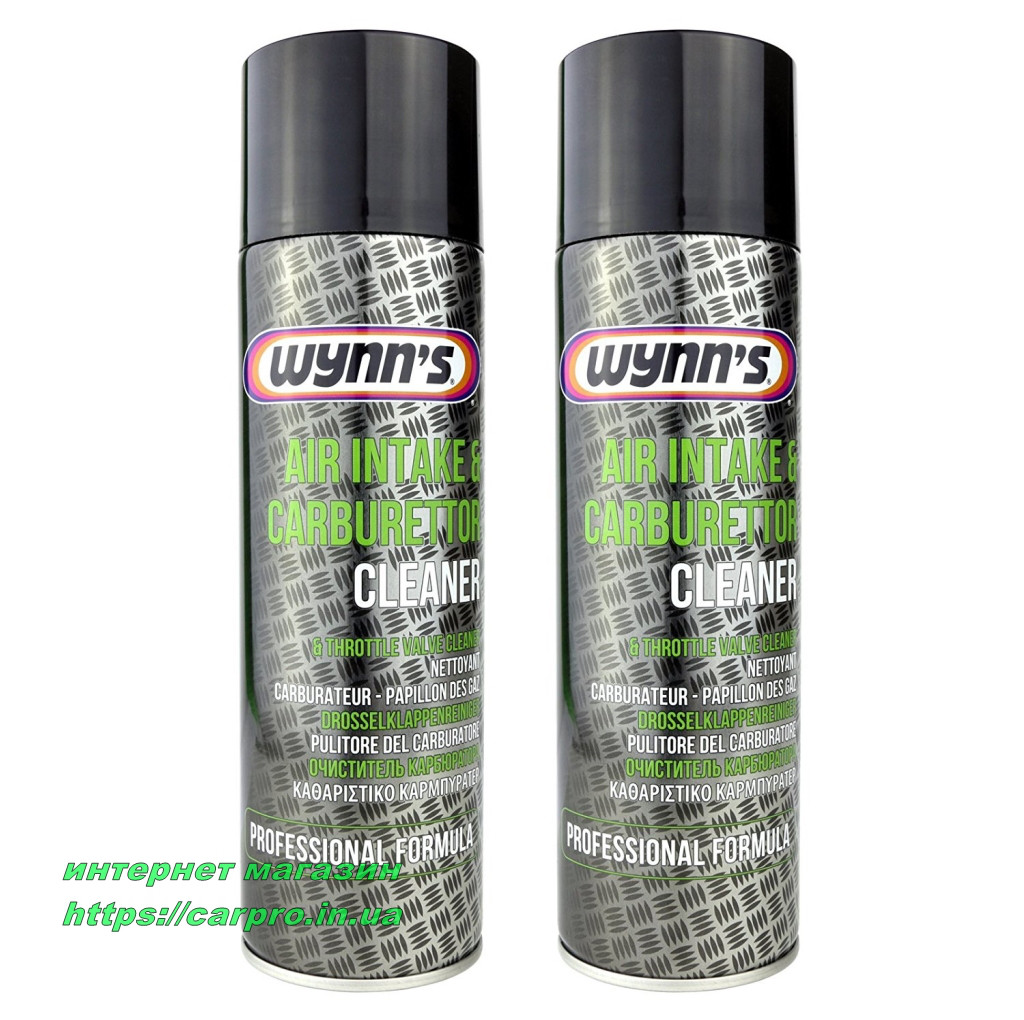 Очиститель карбюратора и воздушного тракта Wynns Air intake & carburettor cleaner - фото 3 - id-p300069102