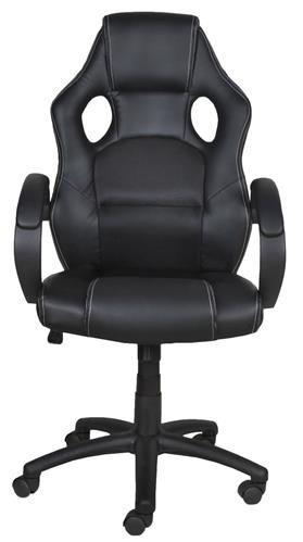 Офісне крісло спортивне чорне Multi import sport Офисное кресло спортивное НОВОЕ Польша Компютерне крісло - фото 2 - id-p704755255
