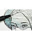 Ручка капілярна Faber-Castell Pitt Artist Pen Fineliner XS (0,1 мм), екстра-тонка, колір чорний №199, 167099, фото 9