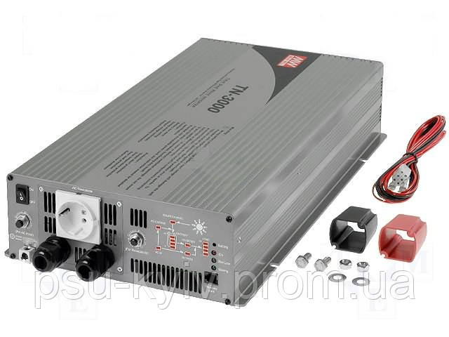 Інвертор Mean Well TN-3000-248B З функцією UPS 3000 Вт, 230 В (DC/AC Перетворювач)