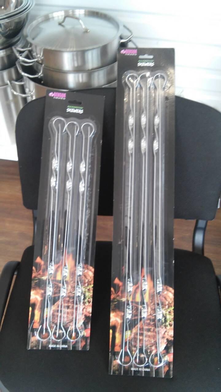 Набір шампурів з 6 шт-43 см