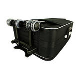 Чемодан дорожній RGL 773 малий , чорний Сумка на 5 колес РУЧНА КЛАДЬ 55х40х20, фото 4