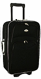 Чемодан дорожній RGL 773 малий , чорний Сумка на 5 колес РУЧНА КЛАДЬ 55х40х20, фото 2