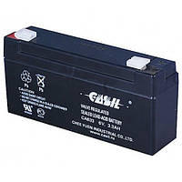Акумулятор олив'яно-кислотний Casil 6 V 3.3 AH (CA633)