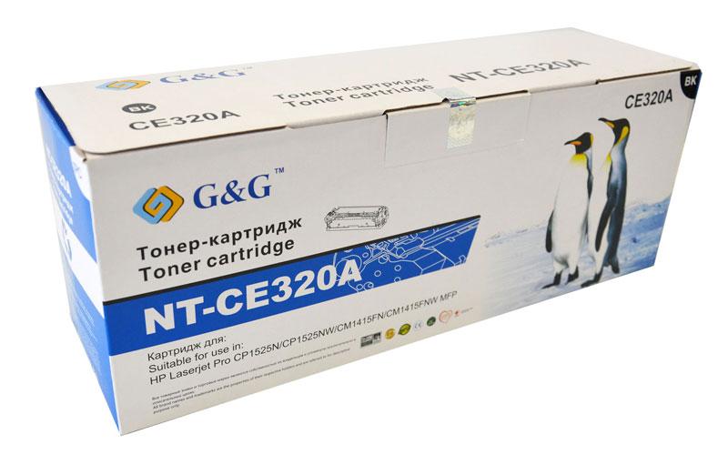 Картридж аналог CE320A (128A Black) для HP CLJ CP1525/ CM1415 (G&G NT-CE320A)