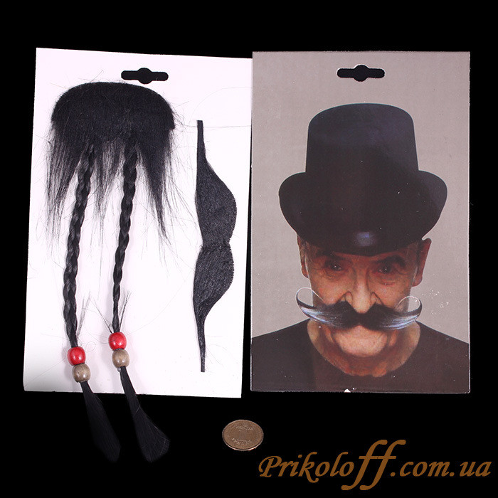 Вуса та борода Пірата, набір грим, фото 1
