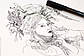 Ручка капілярна Faber-Castell Pitt Artist Pen Fineliner M (0,7 мм), колір чорний №199, 167399, фото 10