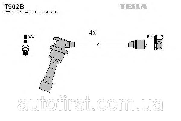 Tesla T902B Високовольтні дроти Hyundai, Kia, Mitsubishi