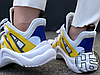 Жіночі кросівки Louis Vuitton LV Archlight Sneaker White/Yellow 1A43KL, фото 2