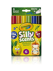 Crayola Silly scents ароматизовані змивні маркери 6 шт., фото 3