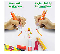 Crayola Silly scents ароматизовані змивні маркери 6 шт., фото 5