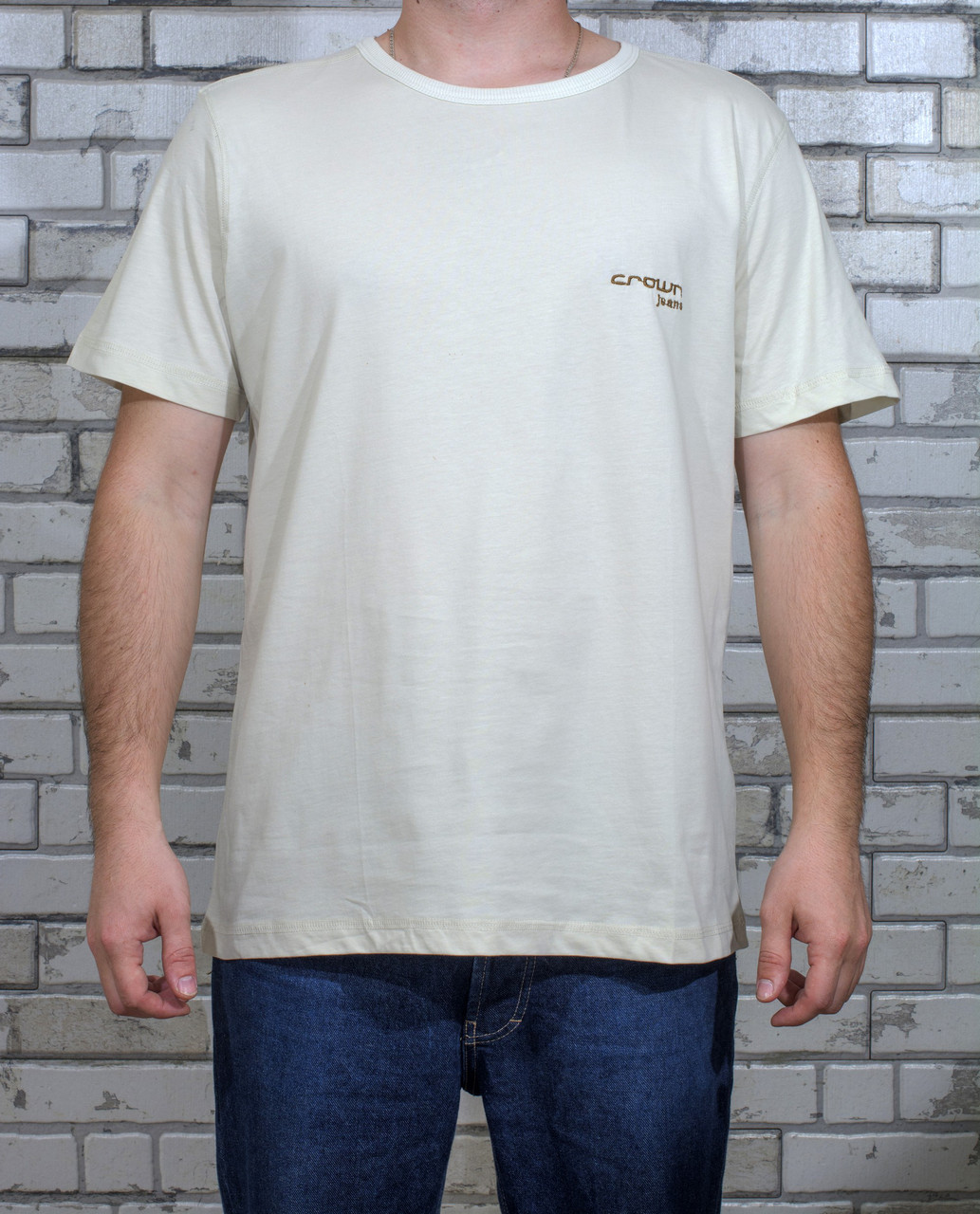 Футболка чоловіча Crown Jeans модель cr-154-01