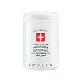 Аміачна пудра для знебарвлення волосся, блакитна Lovien Essential Bleaching Powder Blue Platinum 400гр.