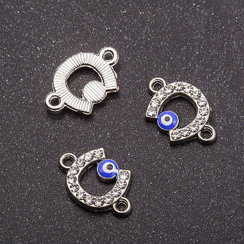 Фурнітура коннектор підкова 17х11мм фас.3шт