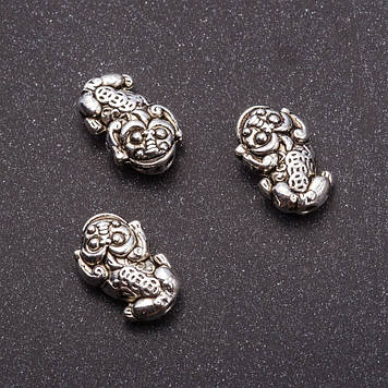 Фурнітура вставка Жаба 15х10мм фас.20г. + -10шт.