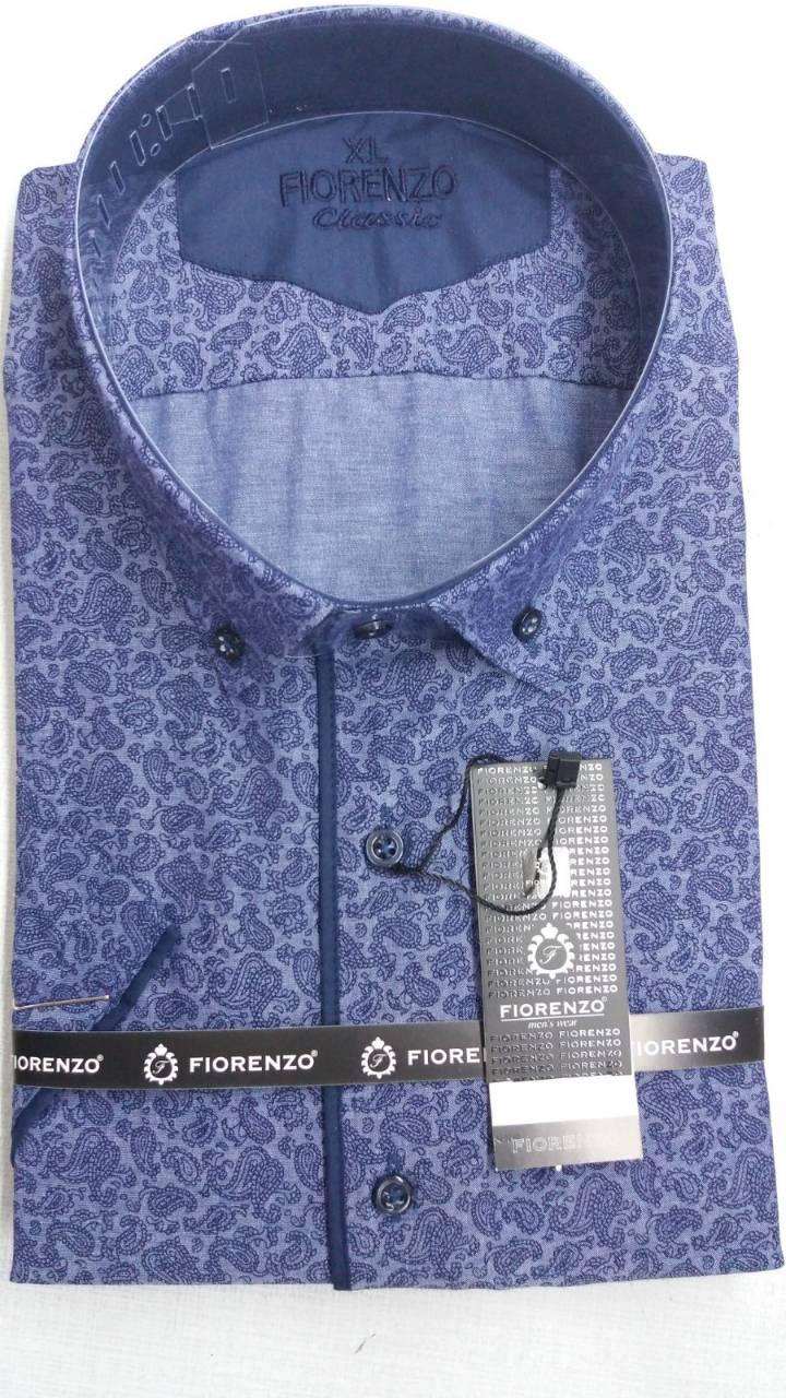 Сорочка короткий рукав Fiorenzo slim