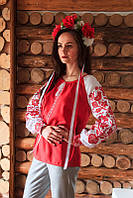 Вишиванка українська жіноча, вишиванка жіноча Дерево щастя, вишита сорочка