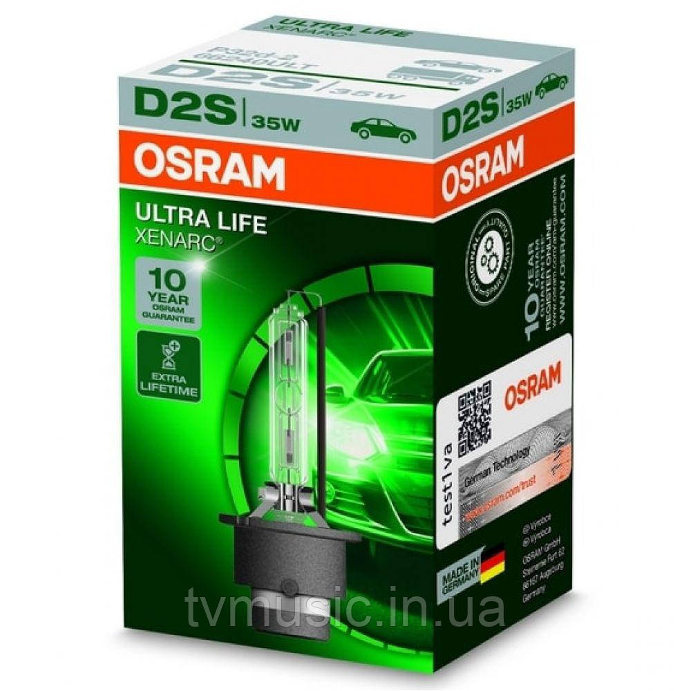 Ксенонова лампа Osram Xenarc Ultra Life D2S (66240ULT)