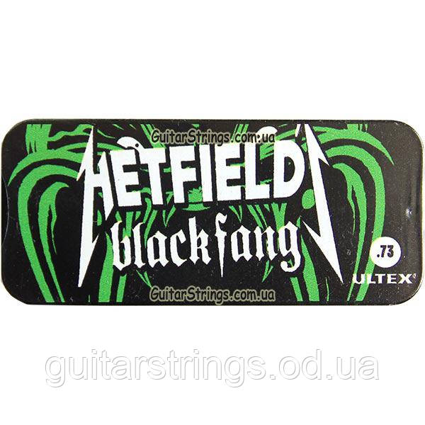 Медіатори Dunlop PH112T.73 James Hetfield Signature Black Fang Ultex 0.73 mm 6 pcs, фото 1