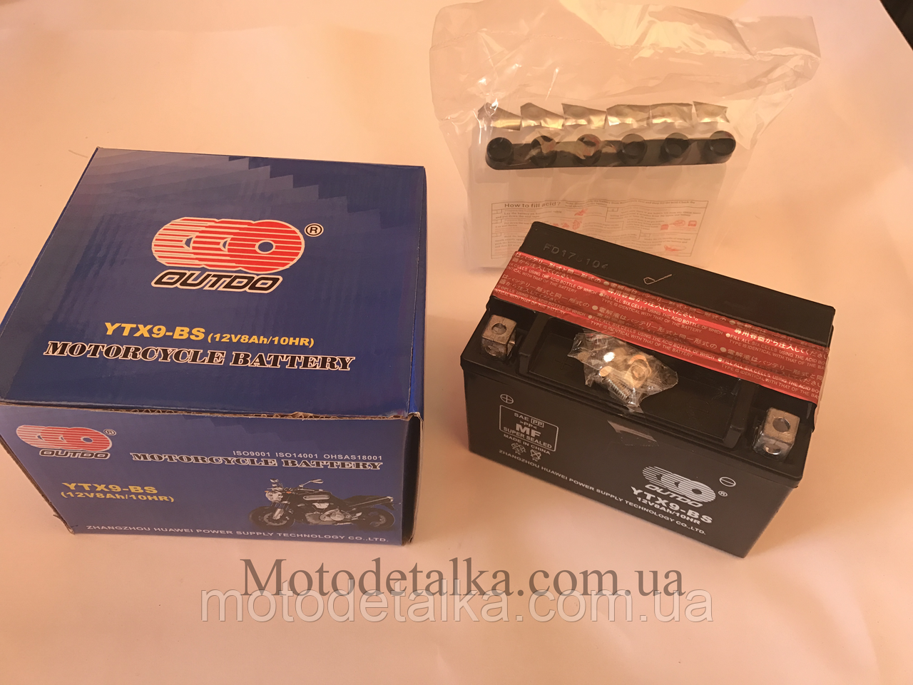 Акумулятор кислотний 9A/12V OVTDO. 150*85*90
