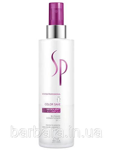 Незмивний Бальзам-кондиціонер для фарбованого волосся Wella SP Color Save 185 мл, фото 1