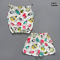 Уцінка - Літній костюм для дівчинки. 3-4 роки