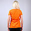 Жовтогаряча жіноча футболка (Комфорт), фото 3
