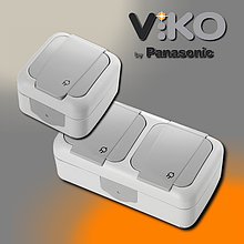 Розетки, розеткові блоки Viko Palmiye