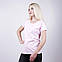 Рожева жіноча футболка (Комфорт), фото 2