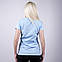 Блакитна жіноча футболка (Комфорт), фото 3
