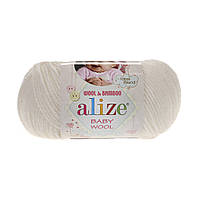 Alize baby wool - 62 молочний