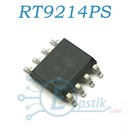 RT9214PS, DC-DC мікросхема живлення 300kHz, SOP8