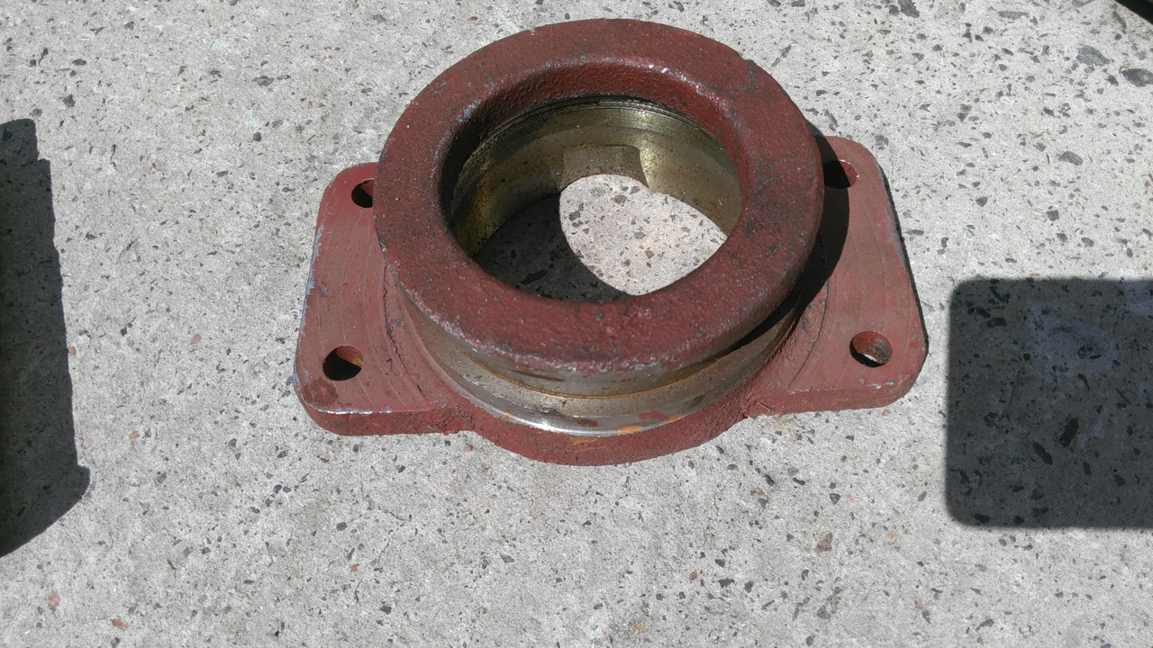 Корпус підшипника ПР 05.606 на вальцях пряпокутний (під підшипник 1580211)     ПР 05.606, фото 1