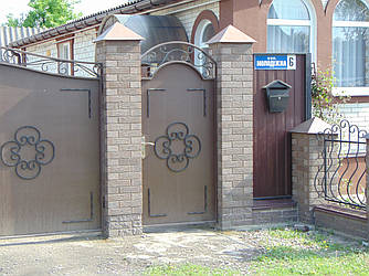 Ковані ворота В-66