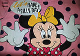 Уцінка - Літній костюм Minnie Mouse для дівчинки. Маломірить. 3 роки, фото 2