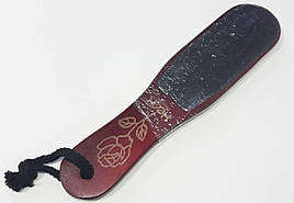 Пилка Педикюрная HEART (рукоять темне дерево) 80/100