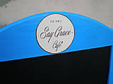Штендер крейдяний "Арка" з логотипом (фарба, 2 сторони), фото 7