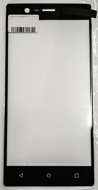 Корпусне скло на Nokia 3 dual sim чорне