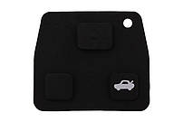 Гумові кнопки для ключа Lexus 3 кнопки