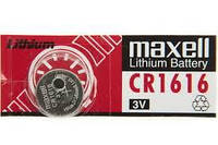 Дисковая батарейка MAXELL Lithium Cell 3V CR1616