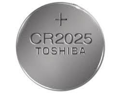 Дискова батарея TOSHIBA Cell Lithium 3V CR2025