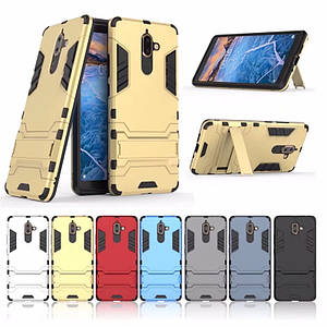 PC + TPU чохол Metal armor для Nokia 7 Plus (7 кольорів)