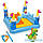 Дитячий надувний басейн-ігровий центр Intex «Фентезі Замок», 183 х 152 х 107 см, з іграшками, фото 2