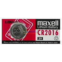 Дискова батарейка MAXELL Cell Lithium 3V CR2016
