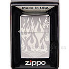 Запальничка Zippo 205 Satin Chrome сіра 205507, фото 2