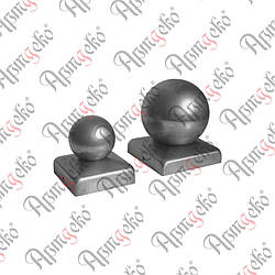 Кришка. Ковпак на стовп 100х100 куля 60 Арт. 62.010.06