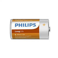 Батарейка PHILIPS Longlife C/R14