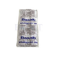 Альбендазол-500 таблетки No 10 (Базальт) ветеринарний протипаразитарний препарат