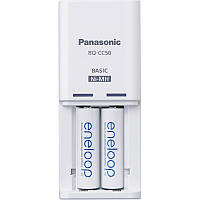 Зарядное устройство Panasonic Eneloop BQ-CC50 Compact Charger + 2АА аккумулятора Panasonic Eneloop 1900 mAh