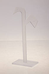 Стійка під сережки "Фонтан білий h=13 см"